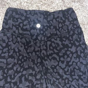 Black Camo Lululemon Align Joggers